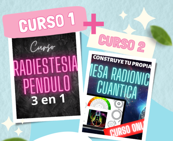 Pack Cursos Radiestesia y Radionica